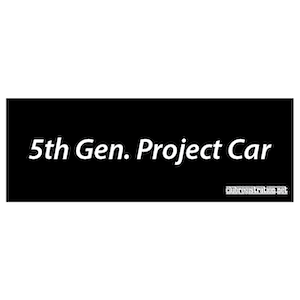 License Plate: 5th Gen