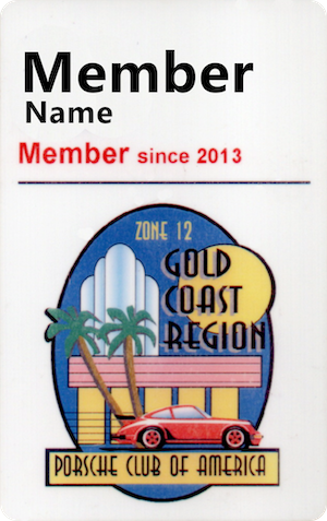 Gold Coast Region PCA Name Tag